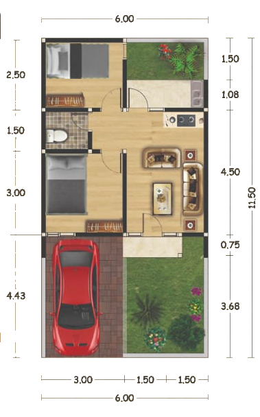 Layout Rumah